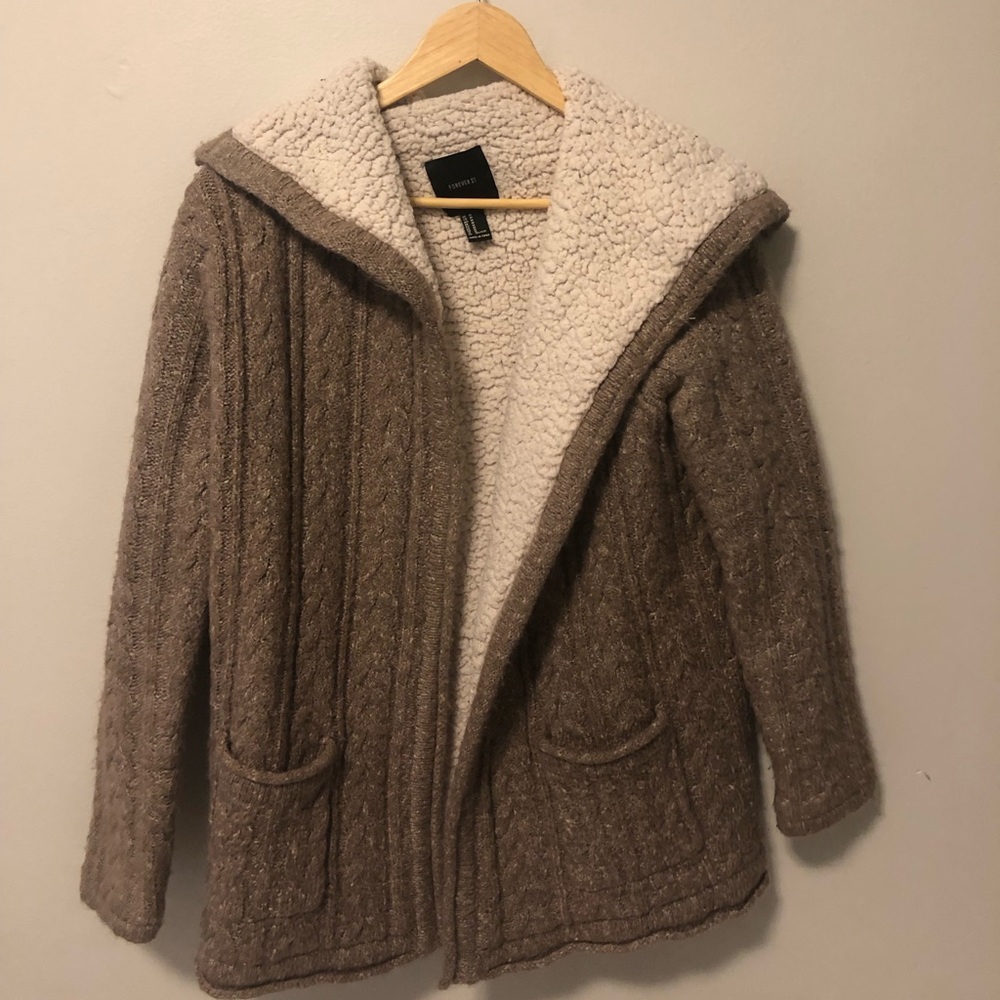 forever 21 soft fluffy sweater